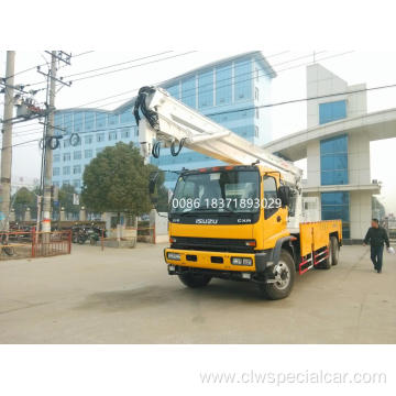 ISUZU Articulated Hydraulic Boom Truck Mounted Cherry Picker